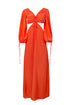 Dolce Vita Maxi Dress Orange Aperol