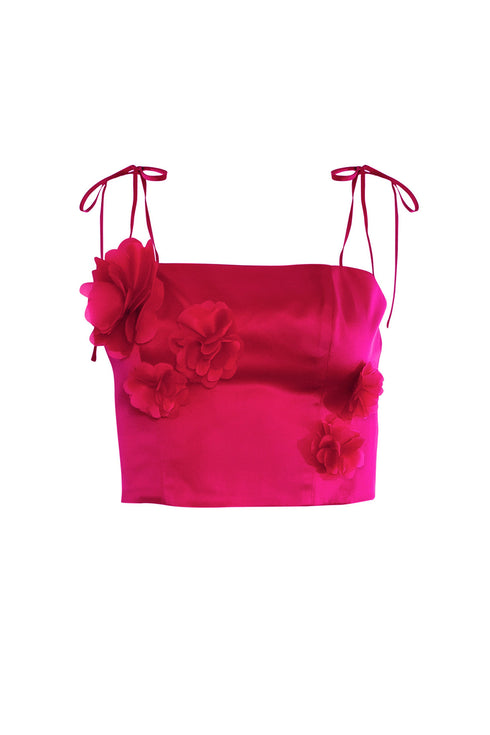 Marigold Top Hibiscus Pink