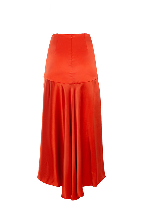 Blooming Skirt Aperol Orange