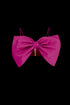 Bowtie Top Hibiscus Pink