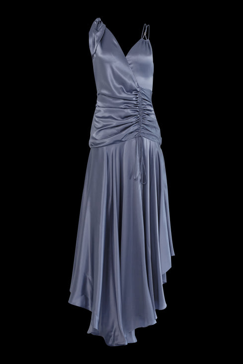 Marea Lux Dress Blue Night