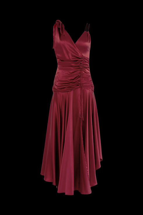 Marea Lux Dress Red