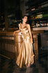 Marea Lux Dress Dorado