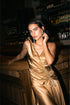 Marea Lux Dress Dorado