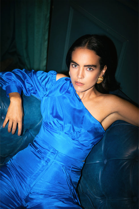 Valentina Top Dark Turquoise