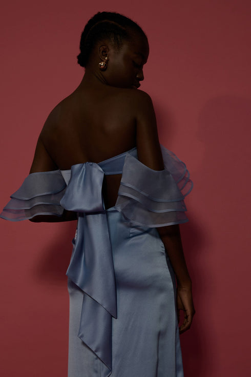 Amar Dress Hortensia Blue