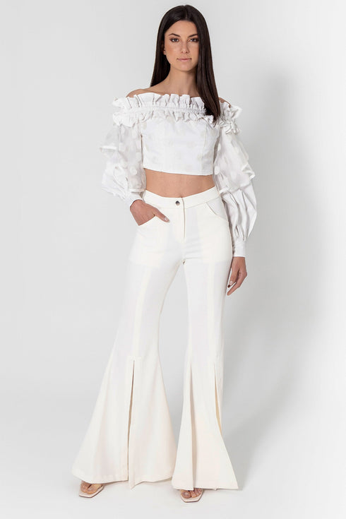 Amelia Pants Ivory