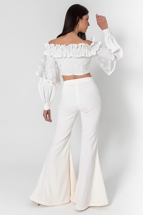 Amelia Pants Ivory