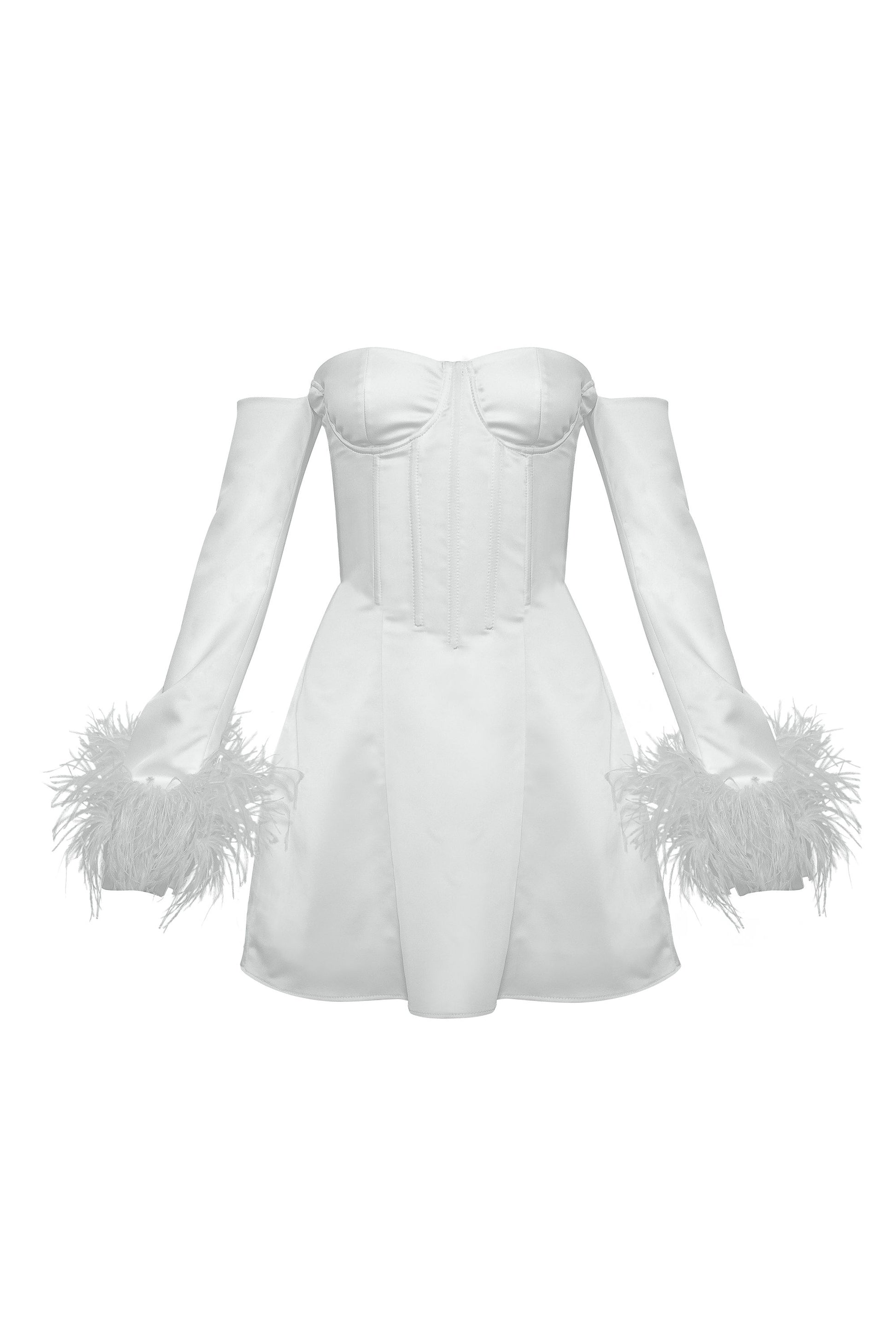 Anniversary Mini Dress White