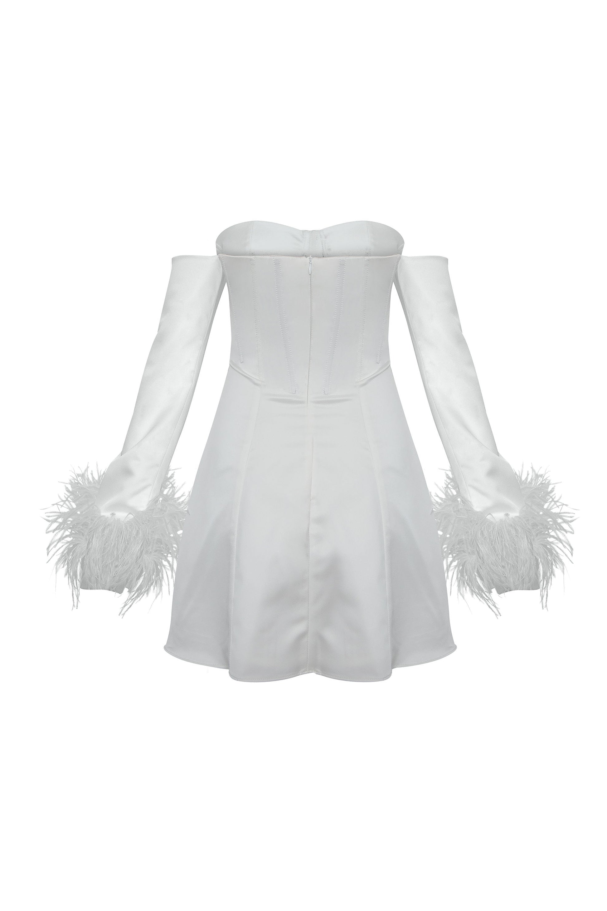Anniversary Mini Dress White