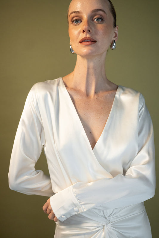 Paloma Blouse White