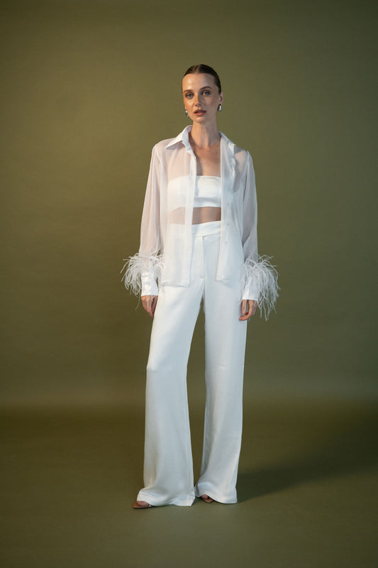Flor de Loto Blouse White