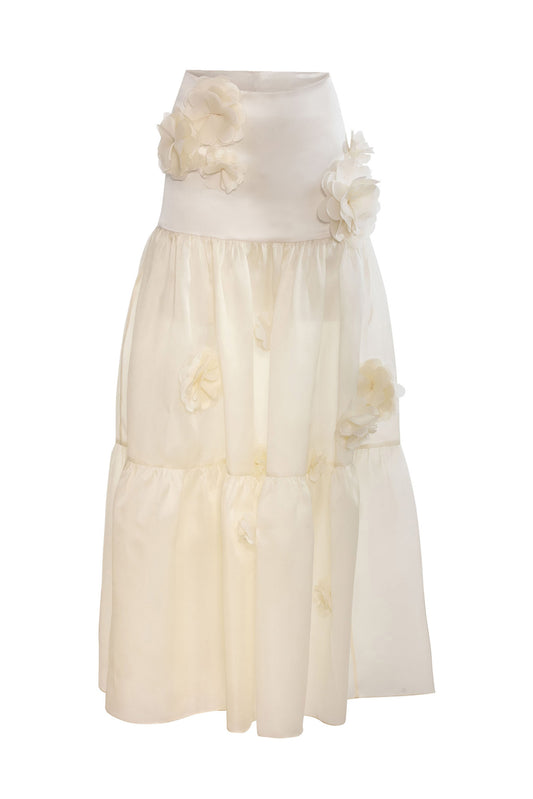 Marigold Skirt Ivory