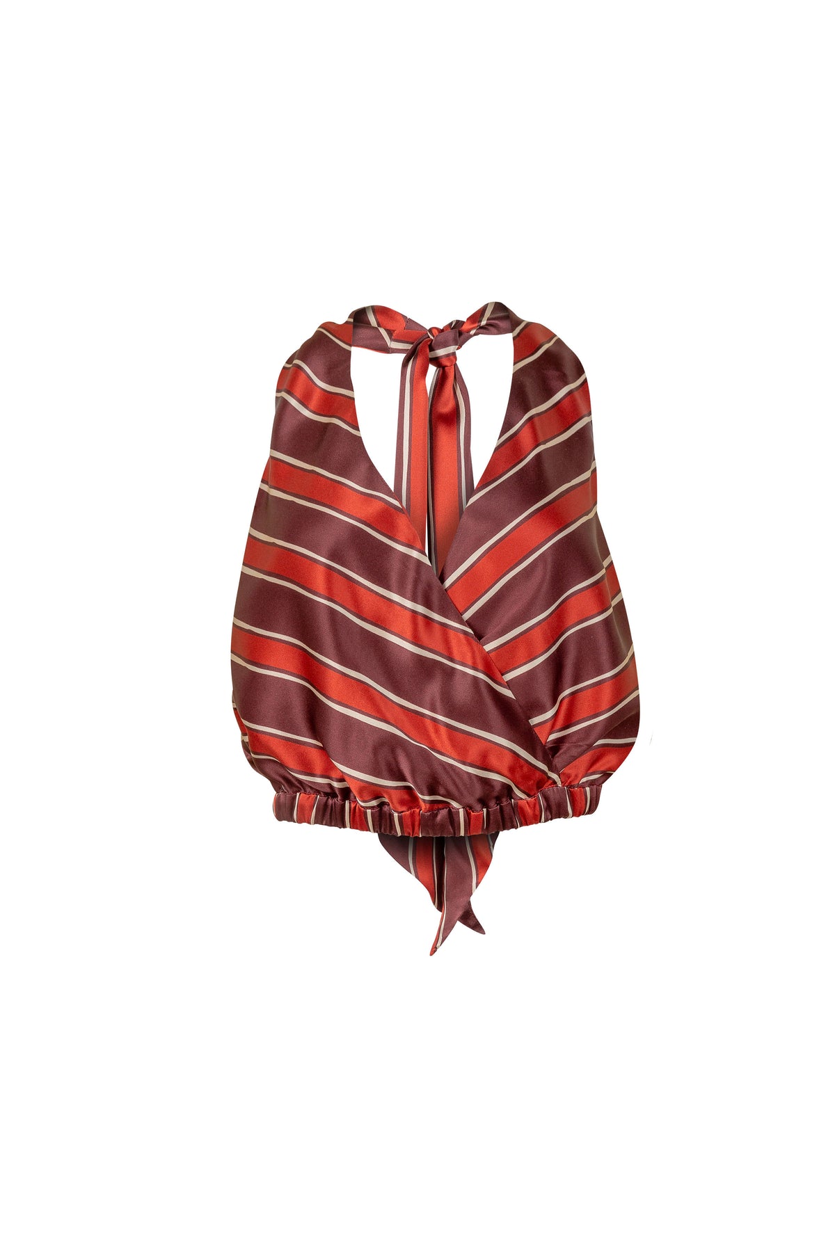 Acapulco Top | Red Stripes