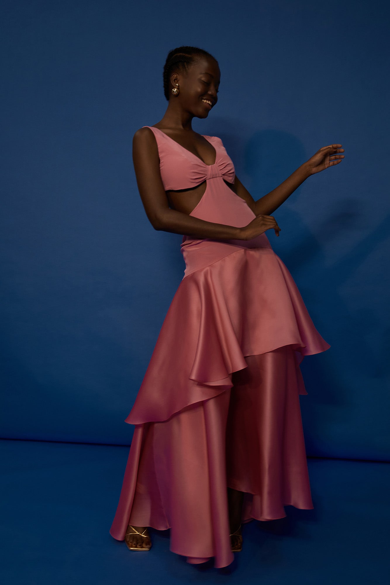 Lemon Dream Dress Rose Sorbet – ESTEFANIA OFFICIAL